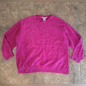 Pink | COCO & SHAY | Chenille Oversized Sweater